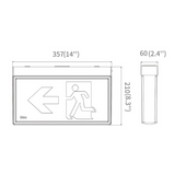 EL Series 3W LED exit light by Integrated Power