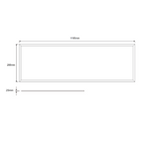 PB Series LED Low Glare Casambi Enabled Panel Dimensions