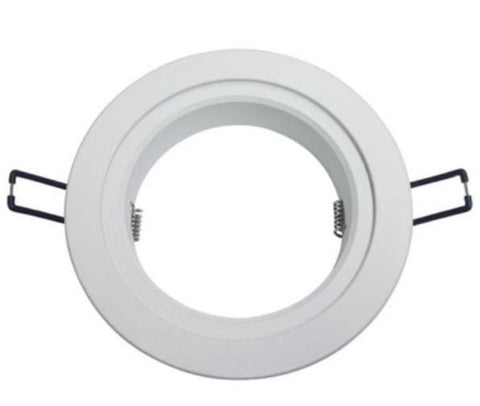 DL Series 140mm White Adaptor Ring - 13W - Integrated Power