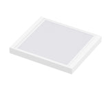 LED panel surface frame with led panel installed