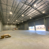 A warehouse installation completed to Australian lighting standards with the HBX Series 3 LED Smart Highbay