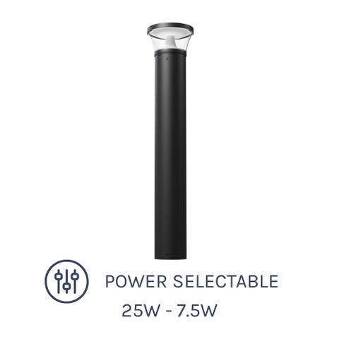 BL Series LED Bollards 25W with Colour and Power Selectable options