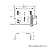 Casambi Control Unit Dimensions