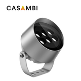 Casambi enabled LED floodlight with smart control and customization options