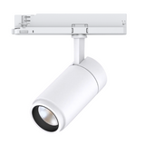 Casambi-enabled TR Series LED tracklight spotlight by Integrated Power, featuring wireless smart control for commercial lighting applications – ideal for galleries, retail spaces, and architectural projects requiring flexible, energy-efficient spotlighting solutions.