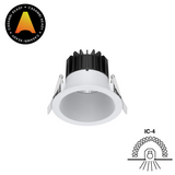 DLI Series LED Low Glare IC-4 Rated Downlight 10W with Power Selectable options