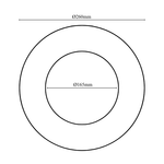 DL Series Adaptor Ring 260mm Dimension Drawing