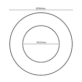DL Series Adaptor Ring 260mm Dimension Drawing