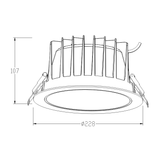 DLA Series 2 Low Glare LED Downlights 