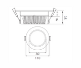 Casambi-Australia_RGB-LED-Downlight