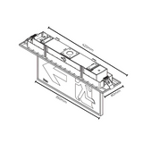 EB Series 3W LED exit blade