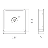 EM Series 3W surface mounted emergency LED Spitfire light 