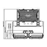 FLC Series High Output Floodlight - 1200W - Integrated Power