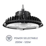 HBM Series 2 LED Highbay 200W with Colour and Power Selectable options