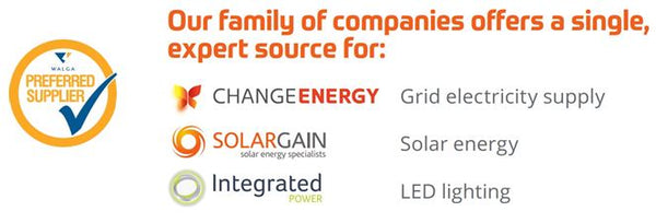 Australia's leading energy group-Solargain-iStore-Integrated Power-Change Energy