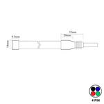 13W OmniBend RGB flexible LED strip lighting – premium, dot-free illumination with versatile installation for creative commercial and residential applications