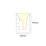 OmniBend Series LED Side Bend Strip Dimensions
