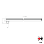 OmniBend Series flexible 10W LED top-bend neon strip, an energy-efficient decorative lighting for facades, signage, and interior accents