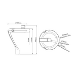PT5 Series LED Poletop Light with PE Cell by Integrated Power