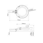 PT5 Series LED Poletop Light with PE Cell by Integrated Power