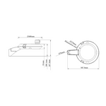 PT5 Series LED Poletop Light with PE Cell by Integrated Power