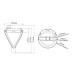 PT5 Series LED Poletop Light with PE Cell by Integrated Power
