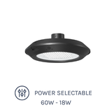 PT5 Series LED Poletop Light 60W Gooseneck with Power Selectable options