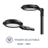 PT5 Series LED Poletop Light 60W Slipfitter with Power Selectable options