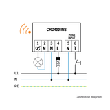 Retrofit Casambi Dimmer connection diagram