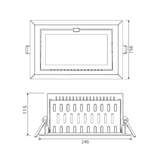 60W shopfitter dimensions