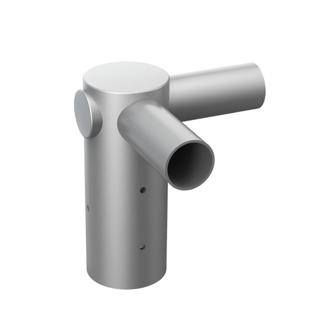 SL2 90 Degree Dual Spigot 90mm Pole Adaptor - Silver