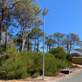 SSA Series All-in-One Solar LED Streetlight - 50W Black