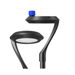 PT5 Series 60W LED pole-mounted light with PE cell, a modern, architectural lighting for streets and open spaces