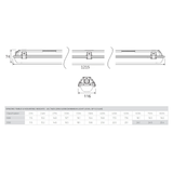 WP Series Emergency LED Batten