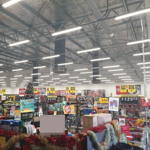 LED lighting upgrade-retail store Perth