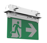Integrated Power_Emergency exit blade recessed