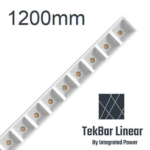 TekBar linear-low glare white 1200mm