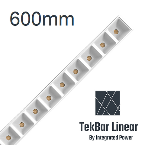 TekBar linear-low glare white 600mm
