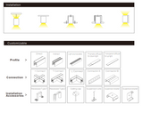 LT Series Linear Lighting System - Integrated Power